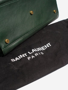 Saint Laurent Dark green Sac De Jour 2way bag