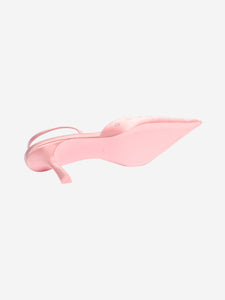 Alexander Wang Pink Delphine 65 Slingback Mules - size EU 38