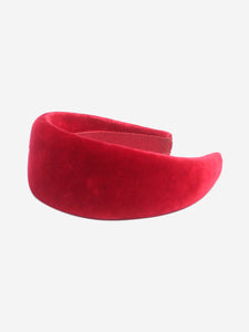 Prada Dark pink velvet headband