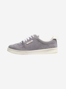 Chanel Grey suede trainers - EU 37