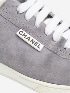 Chanel Grey suede trainers - EU 37