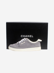 Chanel Grey suede trainers - EU 37