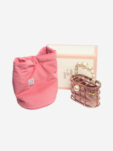 Rosantica Pink Pocket Shell bag