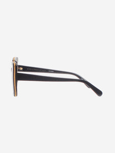 Stella McCartney Black square sunglasses