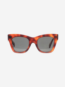 Celine Brown tortoise shell cat eye sunglasses