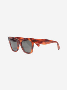 Celine Brown tortoise shell cat eye sunglasses