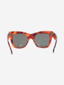 Celine Brown tortoise shell cat eye sunglasses