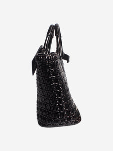 Balenciaga Black Bistro Basket tote bag