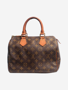 Louis Vuitton Brown vintage 2001 Monogram Speedy 25 bag