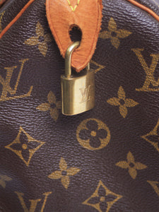 Louis Vuitton Brown vintage 2001 Monogram Speedy 25 bag