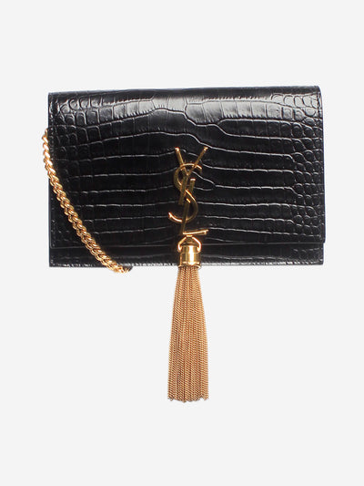 Black Kate small tassel bag