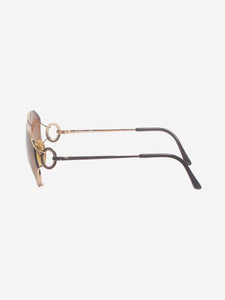 Christian Dior Brown tinted sunglasses