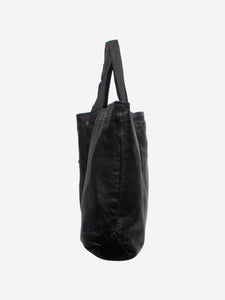 Lanvin Black leather tote bag