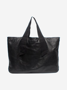 Lanvin Black leather tote bag