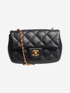 Chanel Black lambskin Classic single flap bag