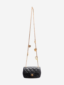 Chanel Black lambskin Classic single flap bag