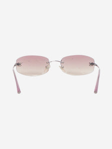 Chanel Pink frameless sunglasses