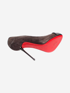 Christian Louboutin Grey suede pumps - size EU 38