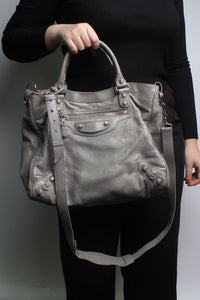 Balenciaga Grey City bag