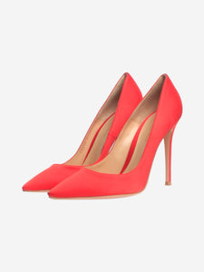 Gianvito Rossi Red Raso 41 pumps - size EU 41