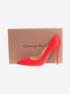 Gianvito Rossi Red Raso 41 pumps - size EU 41