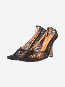 Bottega Veneta Black mesh pumps - size EU 35