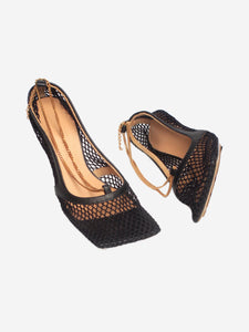 Bottega Veneta Black mesh pumps - size EU 35