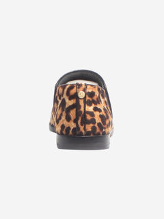 Brown animal-print pony hair flat shoes - size EU 37 Flat Shoes Jimmy Choo 