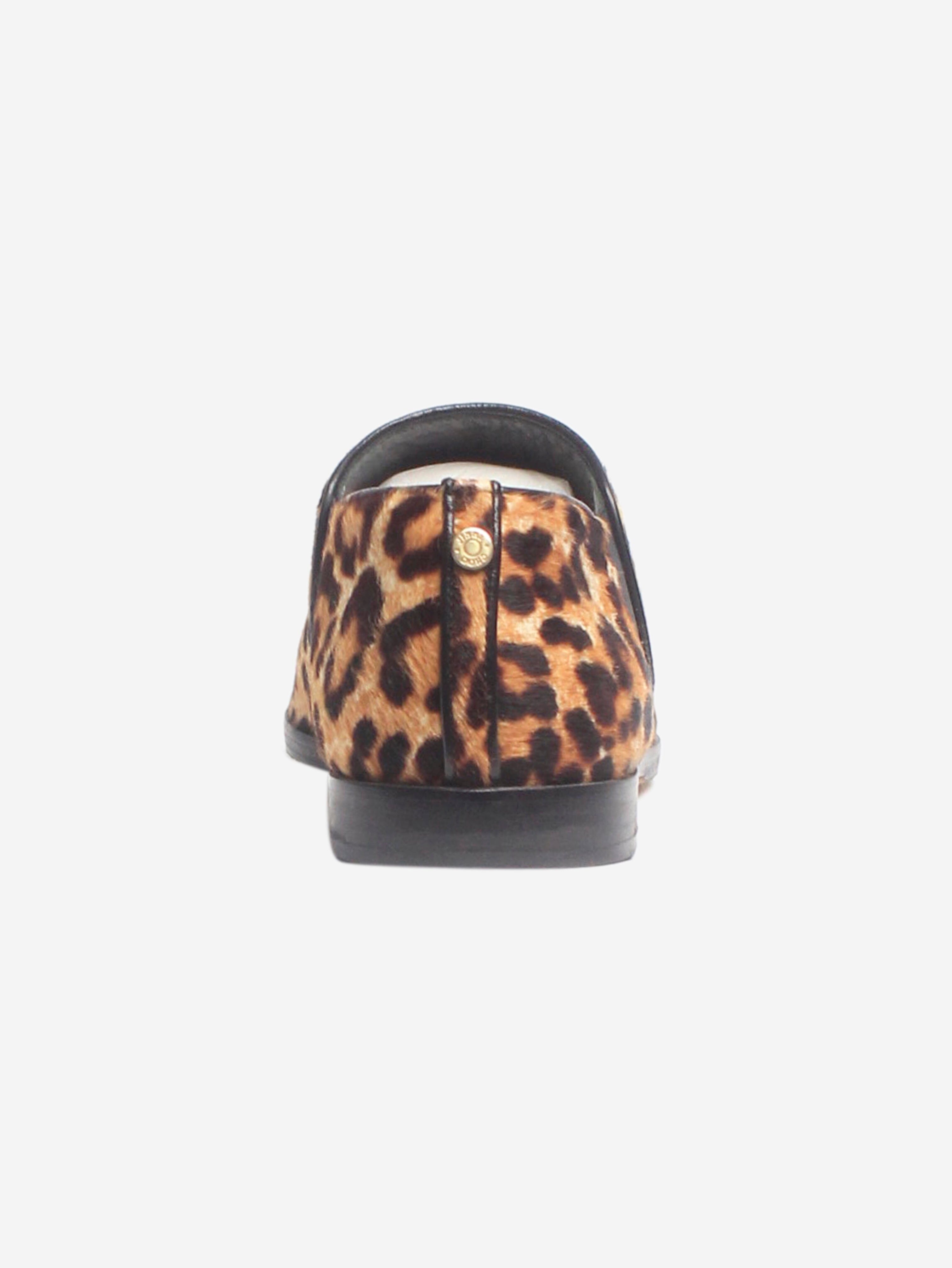 Brown animal-print pony hair flat shoes - size EU 37 Flat Shoes Jimmy Choo 