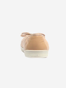 Salvatore Ferragamo Blush quilted ballerinas - size EU 35.5