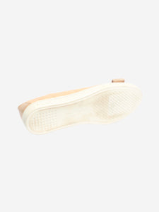 Salvatore Ferragamo Blush quilted ballerinas - size EU 35.5