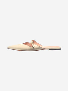 Zimmermann Neutral leather pointed-toe flats - size EU 40