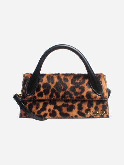 Leopard print Chiquito long bag Shoulder bags Jacquemus 