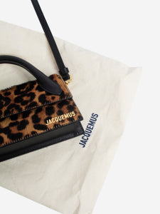 Jacquemus Leopard print Chiquito long bag