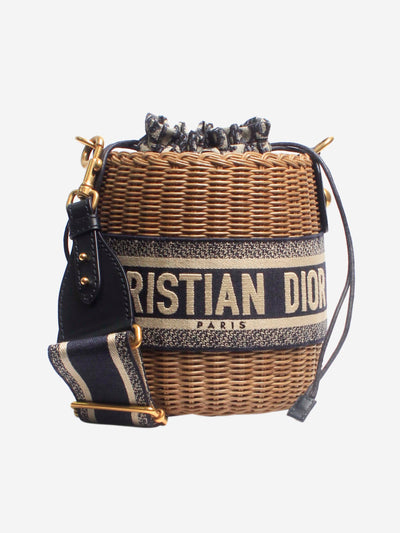 Neutral 2021 Oblique Wicker basket bag Shoulder bags Christian Dior 