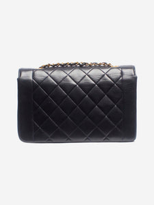 Chanel Black vintage 1994 medium lambskin Diana bag