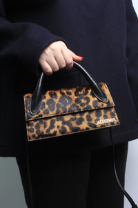 Jacquemus Leopard print Chiquito long bag