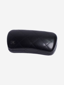 Chanel Brown tortoise shell round sunglasses