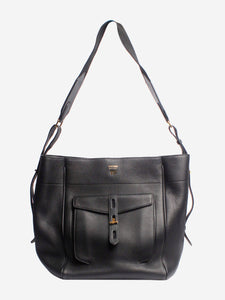 Tom Ford Black leather shoulder bag