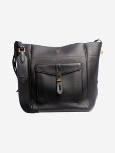 Tom Ford Black leather shoulder bag