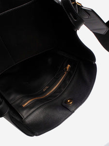 Tom Ford Black leather shoulder bag