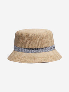 Maison Michel Neutral straw hat