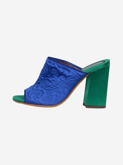 Blue embroidered Heels - size EU 36 Shoes Etro 
