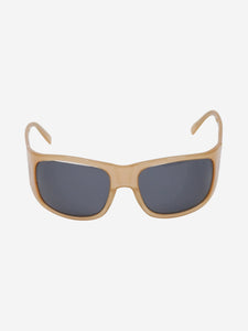 Giorgio Armani Orange square sunglasses