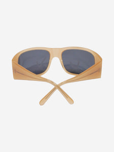 Giorgio Armani Orange square sunglasses