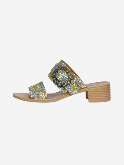 See By Chloe Multi sparkly bejewelled sandals - size EU 39 Flat Sandals See By Chloe 
