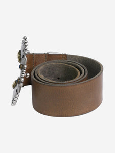 Isabel Marant Brown leather belt