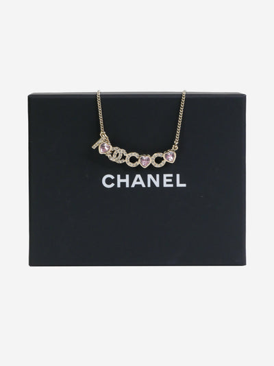 Gold I Love CC Coco necklace Jewellery Chanel 