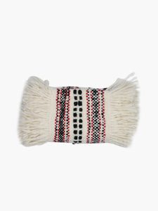 Gabriela Hearst Cream fringed cashmere scarf