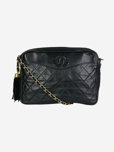 Black vintage 1986-1988 gold hardware Camera bag Shoulder bags Chanel 